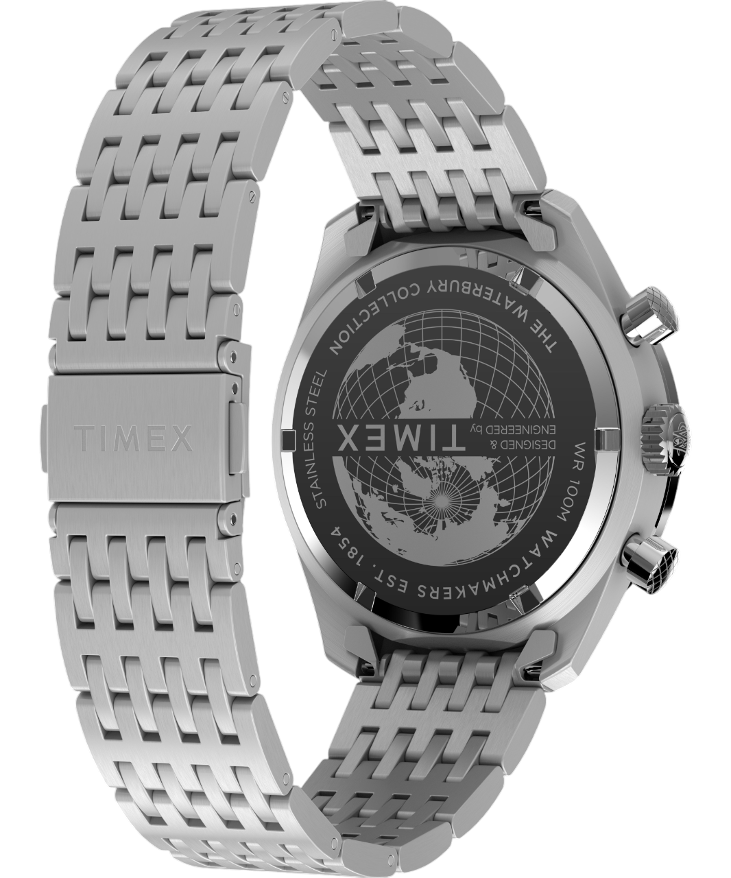 Montre TIMEX Waterbury Traditional Chronograph 41 mm en acier_arri&egrave;re