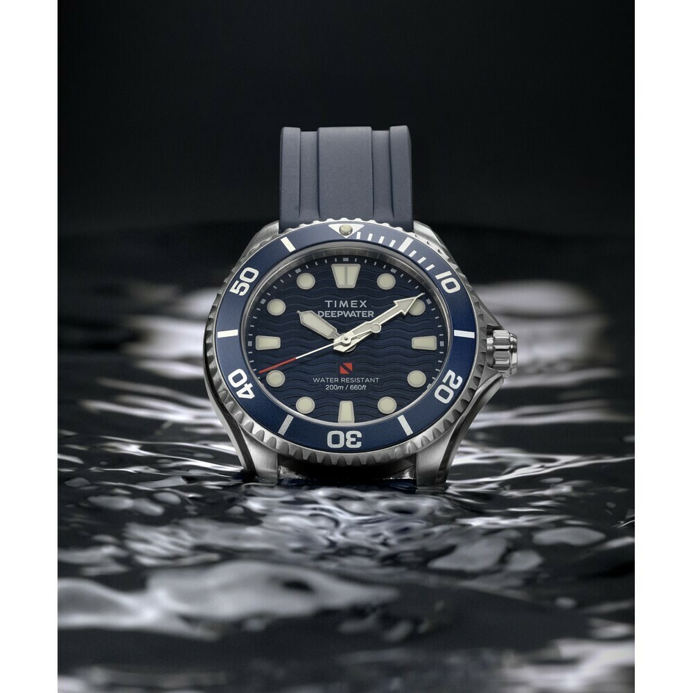 Montre TIMEX Deep Water Meridian 200m 38 mm_situation