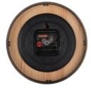 Pendule murale silencieuse en bois peint blanc Karlsson_arriere