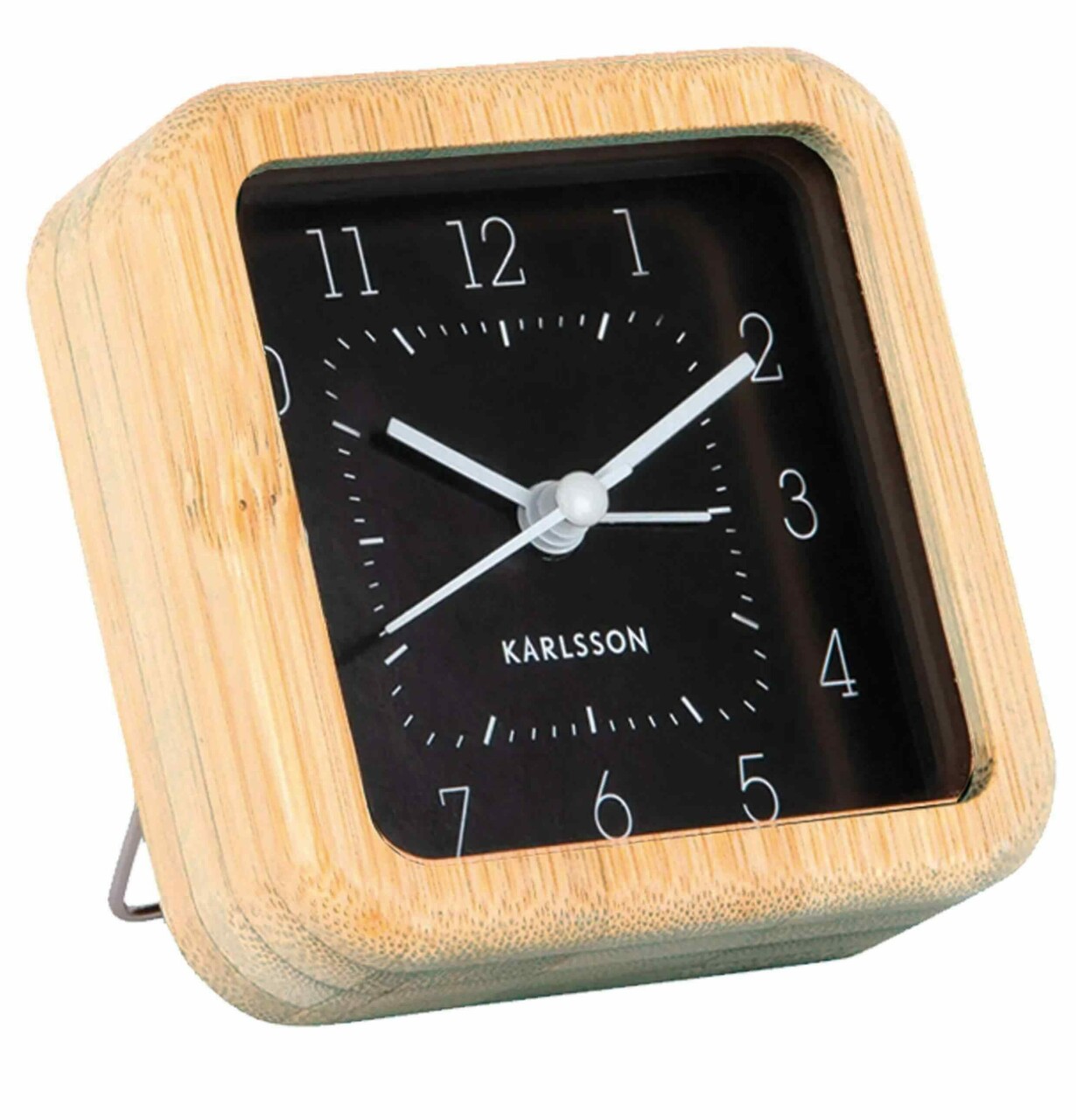 R&eacute;veil vintage silencieux en bambou