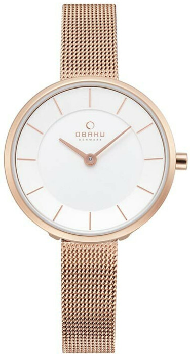 Montre OBAKU Merian ronde rose