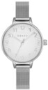 Montre OBAKU Syren ronde en acier argent&eacute;