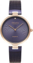 Montre OBAKU Diamant ronde couleur violet boitier rose