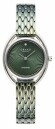 Montre OBAKU Juvel Vert boitier argent&eacute;