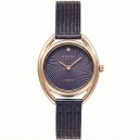 Montre OBAKU Juvel Violet boitier dor&eacute;