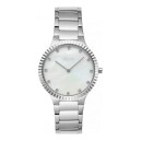Montre OBAKU Linje Lille argent&eacute;e en acier
