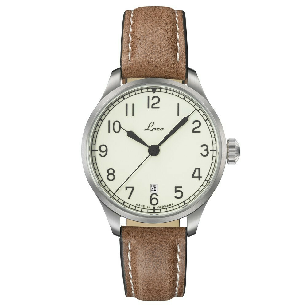 Montre Laco automatique Valencia 39 acier 862090