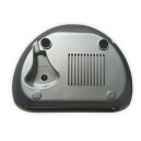 R&eacute;veil matin digital gris sur secteur affichage vert dessous