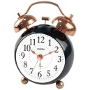 R&eacute;veil analogique noir silencieux &agrave; cloches