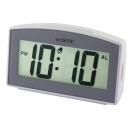 R&eacute;veil num&eacute;rique Vedette gris affichage LCD r&eacute;tro&eacute;clair&eacute;