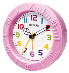 Réveil enfant multicolore rose Bayard