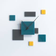 Horloge murale à quartz personnalisable Alpha XS