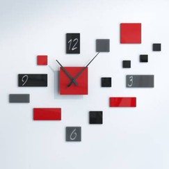Horloge murale personnalisée Alpha
