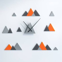 Horloge murale personnalisable grand format Fornax