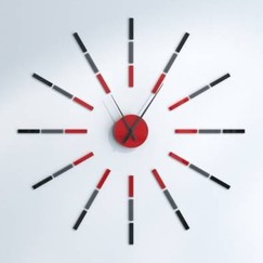 Horloge murale personnalisée grand format Tam Ø 95 cm