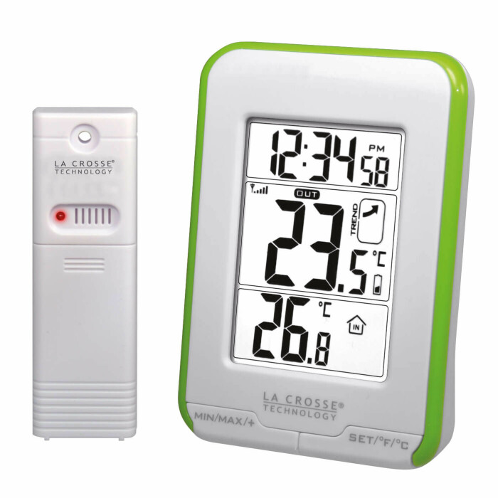 Station météo LCD ultra complète thermomètre hygromètre baromètre