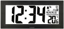Horloge murale digitale radio-pilot&eacute;e grands chiffres