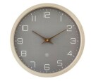 Pendule murale silencieuse grise &Oslash; 30 cm