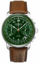 Montre LZ126 Los Angeles chronographe cadran vert pour homme Zeppelin