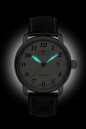 Montre LZ127 Graf cadran blanc pour homme Zeppelin_nuit