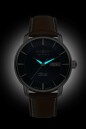 Montre automatique Zeppelin Atlantic affichage de date pour homme_nuit
