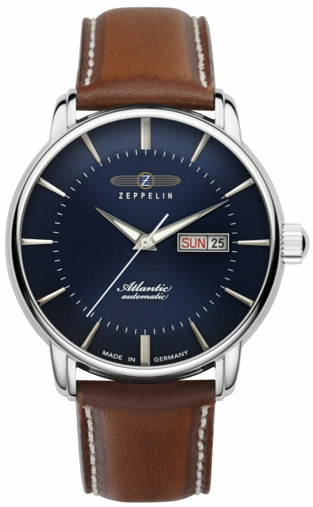 Montre automatique Zeppelin Atlantic affichage de date pour homme