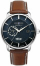 Montre automatique Zeppelin Atlantic affichage 24 heures bracelet cuir pour homme