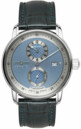 Montre automatique Zeppelin Friedrichshafen bleu bracelet cuir pour homme