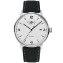 Montre automatique Zeppelin Bauhaus cadran blanc 8064-1N