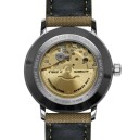 Montre automatique Zeppelin Bauhaus cadran beige 8064-5N arriere