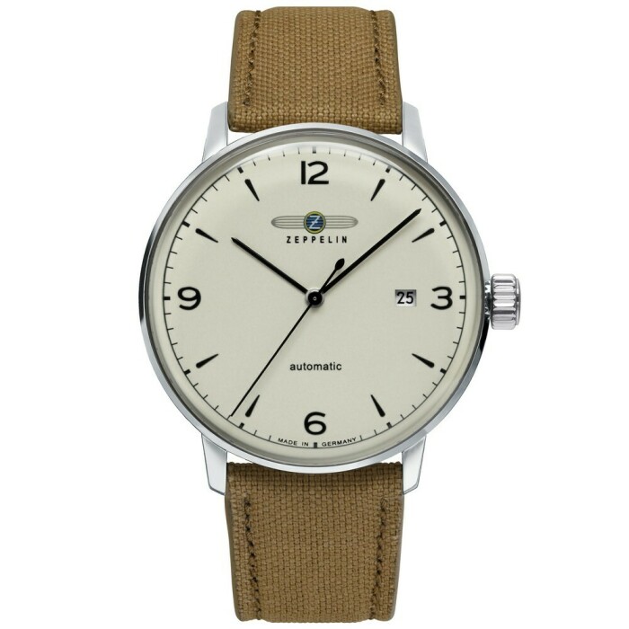 Montre automatique Zeppelin Bauhaus cadran beige 8064-5N