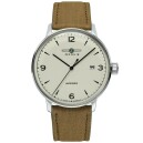 Montre automatique Zeppelin Bauhaus cadran beige 8064-5N
