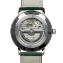 Montre automatique Zeppelin coeur ouvert vert homme 8066-1 arriere