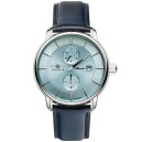 Montre automatique Zeppelin r&eacute;gulateur bleu Atlantic 8426-3