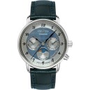 Montre quartz Zeppelin femme phase de lune bleue 8537-3