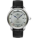 Montre automatique Zeppelin cadran argent&eacute; homme jour 8562-4