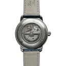 Montre automatique Zeppelin open heart cadran bleu 8566-3 arriere