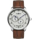 Montre automatique Zeppelin cadran blanc 24 heures 8568-1