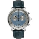 Montre chronographe Zeppelin quartz cadran bleu homme 8584-3