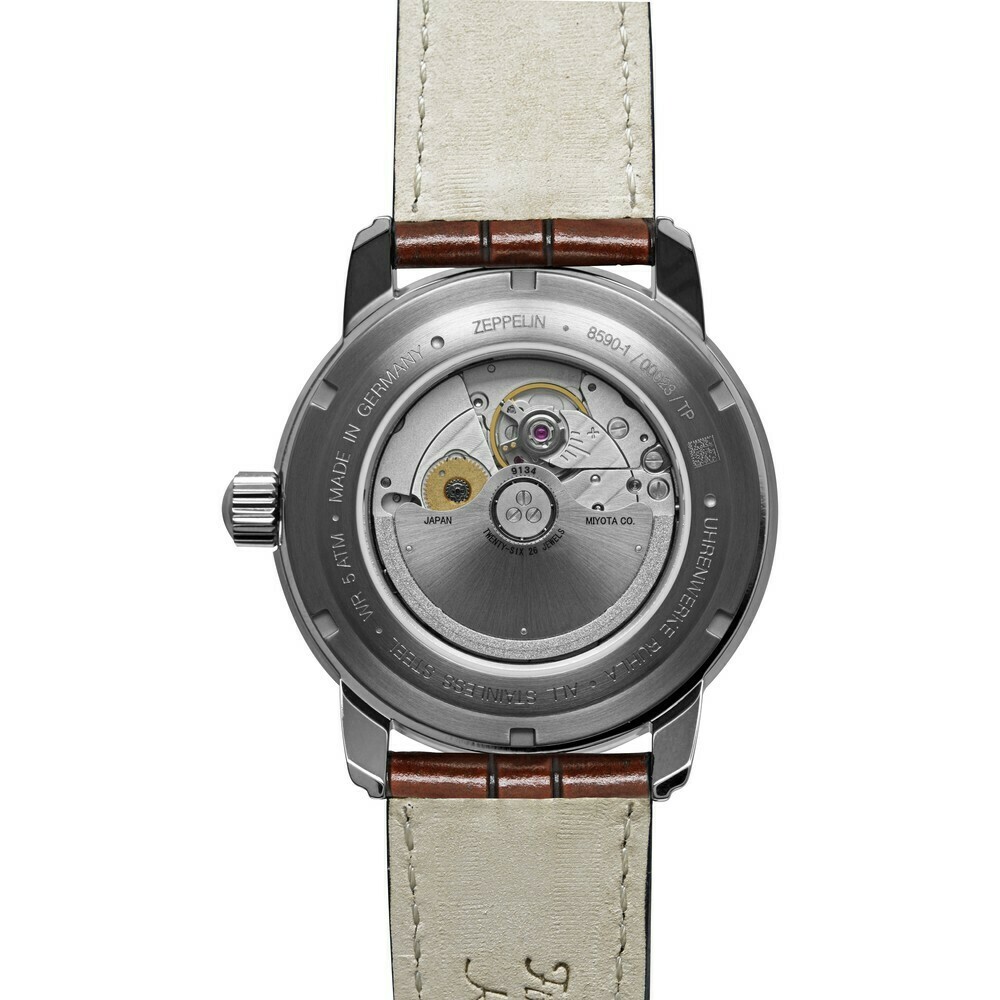 Montre automatique Zeppelin clous de paris homme 8590-1 arriere