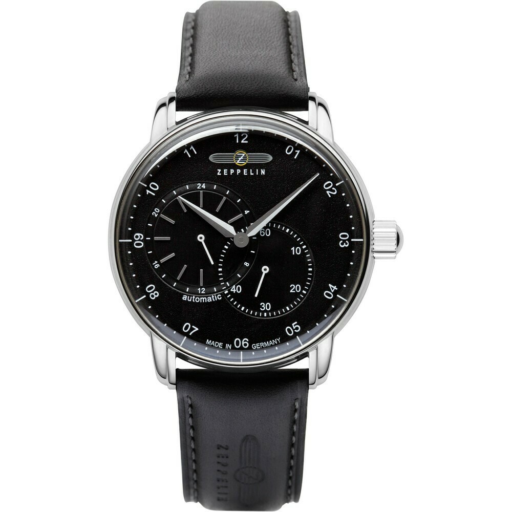 Montre automatique Zeppelin petite seconde noire 8662-2