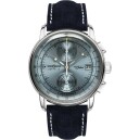Montre chronographe Zeppelin t&eacute;l&eacute;m&egrave;tre bleu marine 8670-4