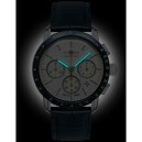 Montre chronographe Zeppelin cadran blanc New York 8878-1 nuit