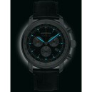 Montre chronographe Zeppelin cadran noir marine homme 8888-2 nuit