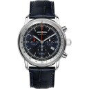 Montre chronographe Zeppelin cadran bleu marine homme 8888-3