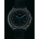 Montre chronographe Zeppelin cadran bleu marine homme 8888-3 nuit