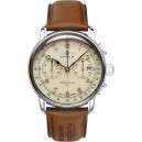 Montre chronographe Zeppelin cadran ivoire homme 9670-5