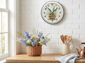 Horloge murale, minuteur, pendule silencieuse